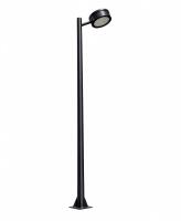 Poste Externo Ideal Pétala Redonda 18w 6000K Aço Fosfatizado 2500mm  P-93/1 LED