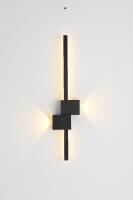Arandela Skylight Turim Preto 13 watts 3000K Bivolt 140x600mm SKY-4114MPT