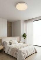 Plafon Skylight Joy Redondo Branco 36 watts 3000K Bivolt 490x60mm SKY-4037R