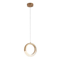 Pendente Skylight Diamond Dourado 10 Watts 3000k Bivolt 210mm SKY-3097